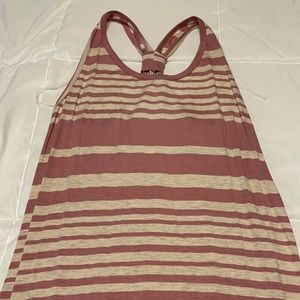 Razor back maxi dress